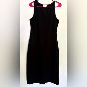 Universal Thread Black Sleeveless Sheath Dress Size M